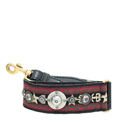 rainbow dior strap|CHRISTIAN DIOR Canvas Embroidered Studded Rainbow .